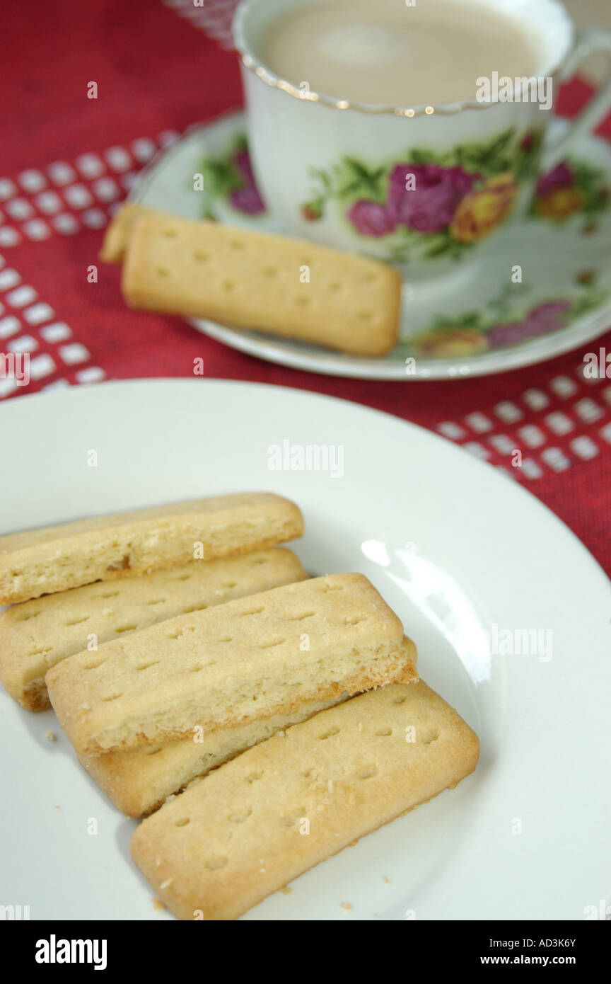 Biscotti Frollini Foto Stock