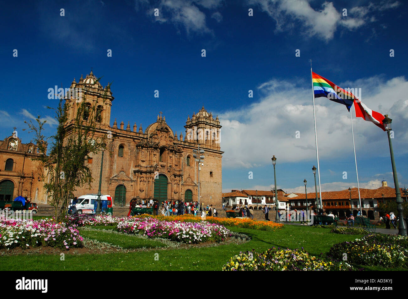 Cattedrale spagnola di Cusco Cusco Perú Foto Stock