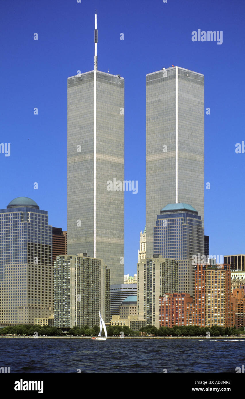 Il World Trade Center WTC New York City Foto Stock