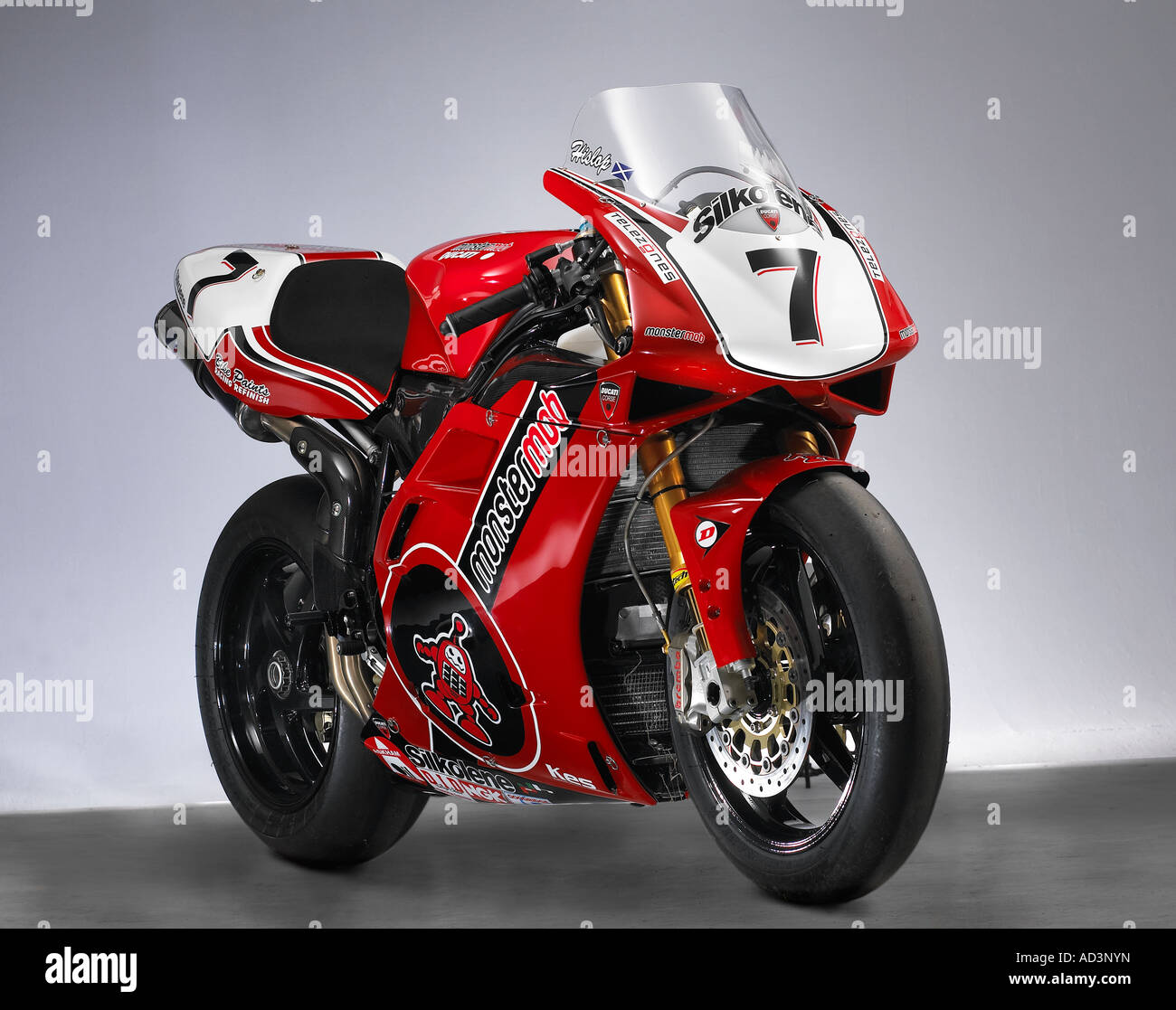 2000 2001 Ducati Corse in moto Foto Stock