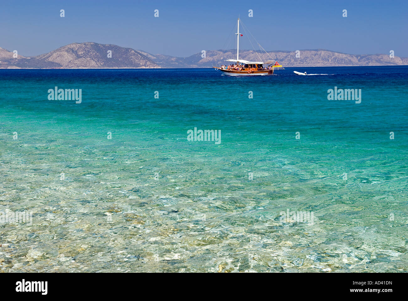 Penisola Dilek Davutlar National Park, Kusadasi Turchia. Foto Stock