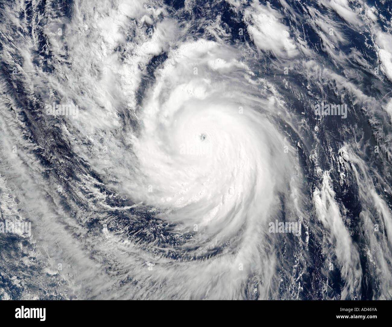 Super Typhoon Lupit Foto Stock