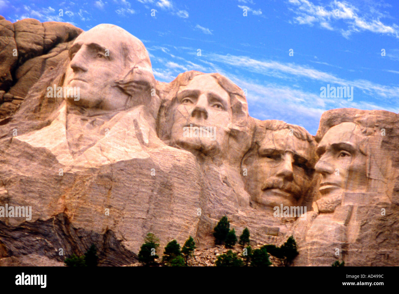 Mt Rushmore National Park in Sud Dakota Foto Stock