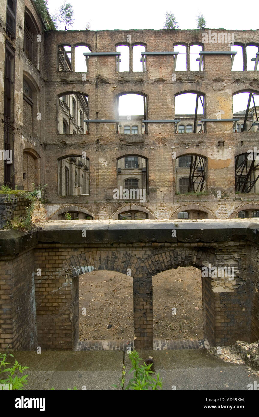 Museo di Storia Naturale, distrutto ala orientale di Berlino, Germania Foto Stock