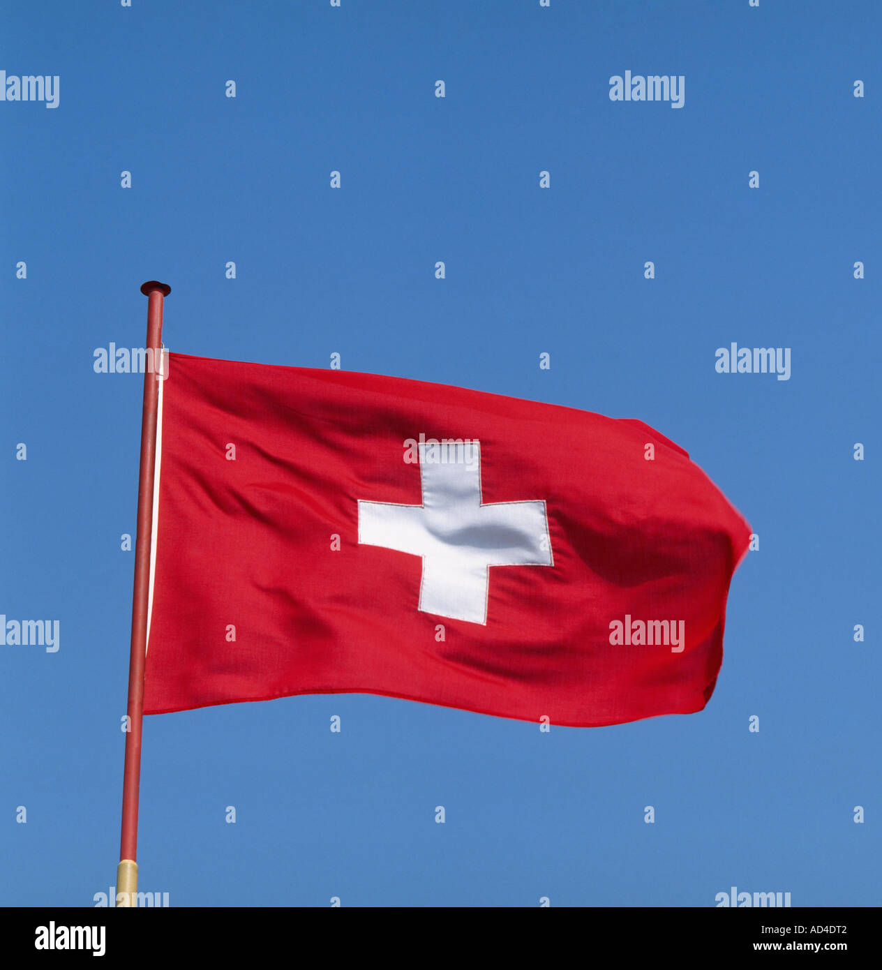 'Bandiera Svizzera' Foto Stock
