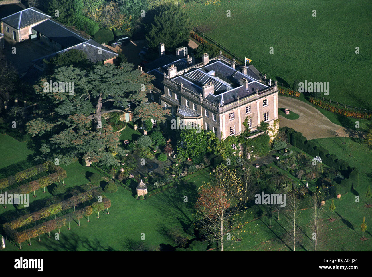 HIGHGROVE HOUSE vicino a Tetbury GLOUCESTERSHIRE REGNO UNITO LA RESIDENZA REALE DI PRINCIPE DI GALLES Foto Stock