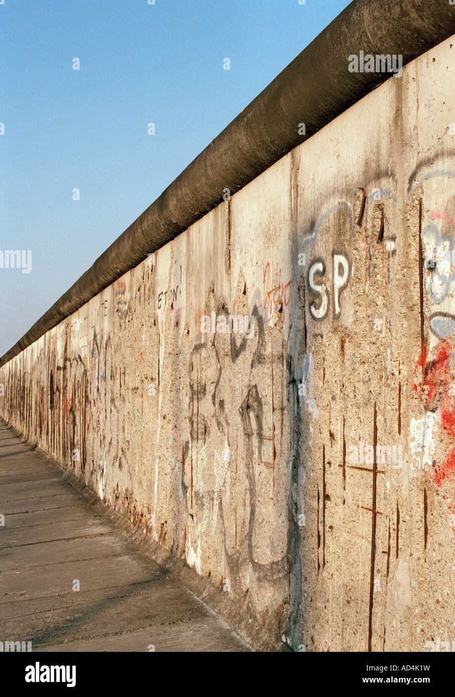 Il muro di Berlino, Berlino, Germania Foto Stock