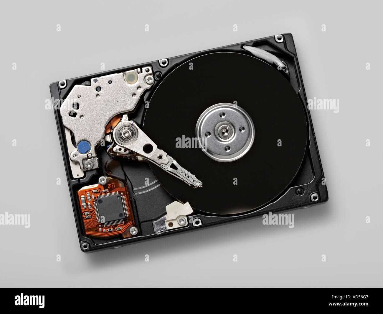 Vista interna di unità disco rigido di un computer - hard disk, hard disk,  harddisk, interno Foto stock - Alamy