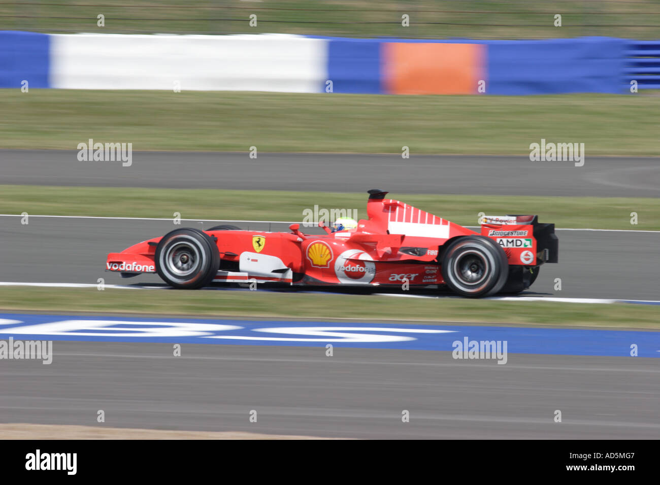 Felipe Massa Ferrari British F1 Grand Prix Silverstone Giugno 2006 Foto Stock