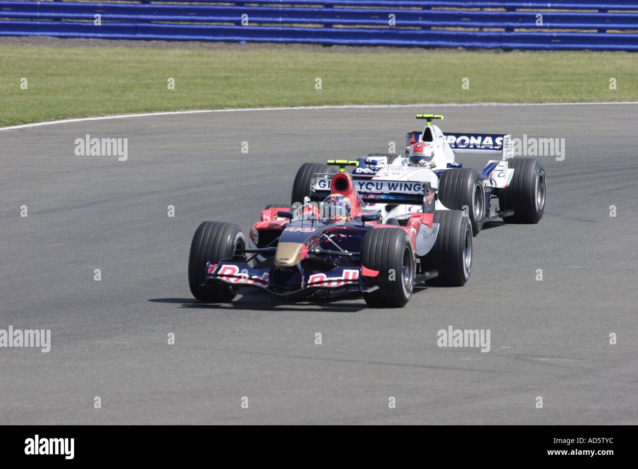 Venerdì test driver nn. 40 Neel Jani e 38 Robert Kubica British F1 Grand Prix Silverstone Giugno 2006 Foto Stock