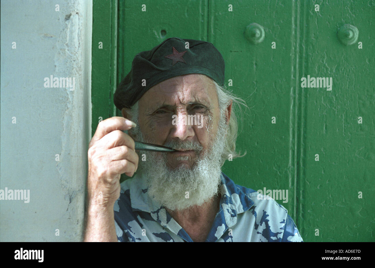 Uomo anziano Havana Cuba Foto Stock