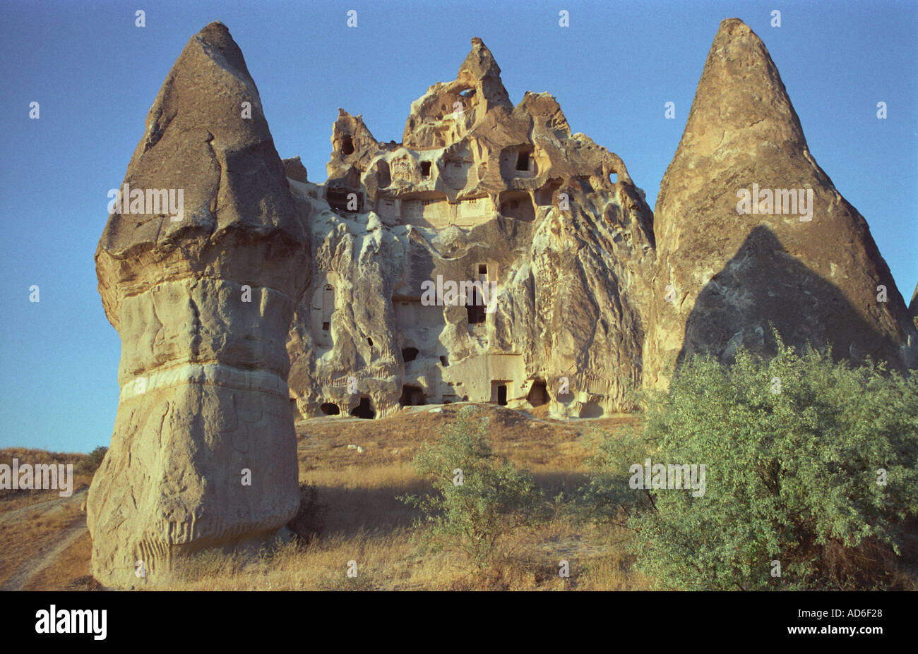 I camini di sabbia Cappadocia Turchia Foto Stock