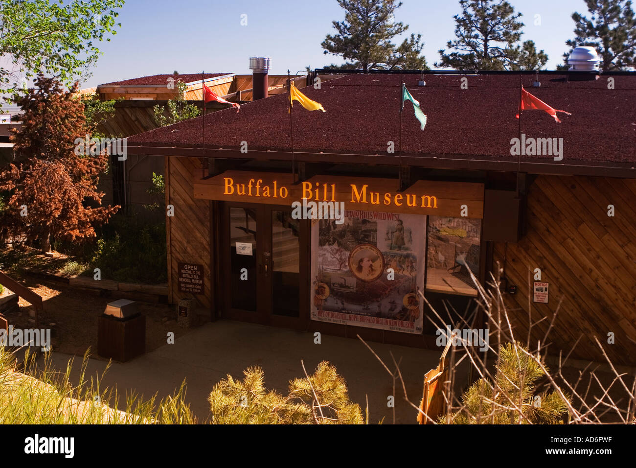 Museo di Buffalo Bill a Lookout Mountain vicino a Denver in Colorado USA Maggio 2006 Foto Stock