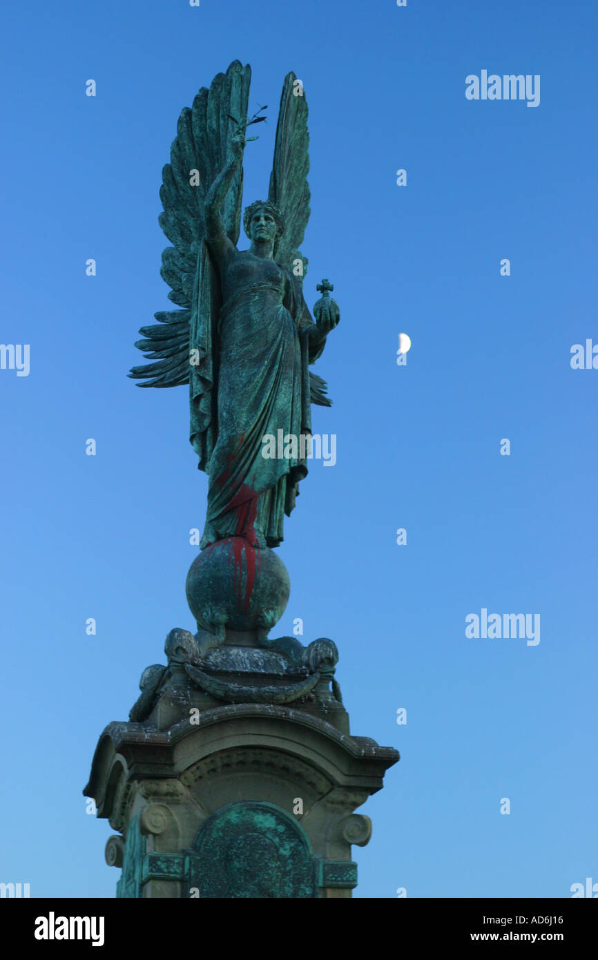 Femmina statua alata REGNO UNITO Inghilterra Brighton Foto Stock