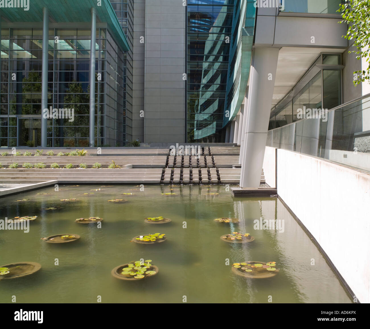 Federal Courthouse, Settima Avenue e Stewart Street, Seattle, Washington, Stati Uniti d'America Foto Stock