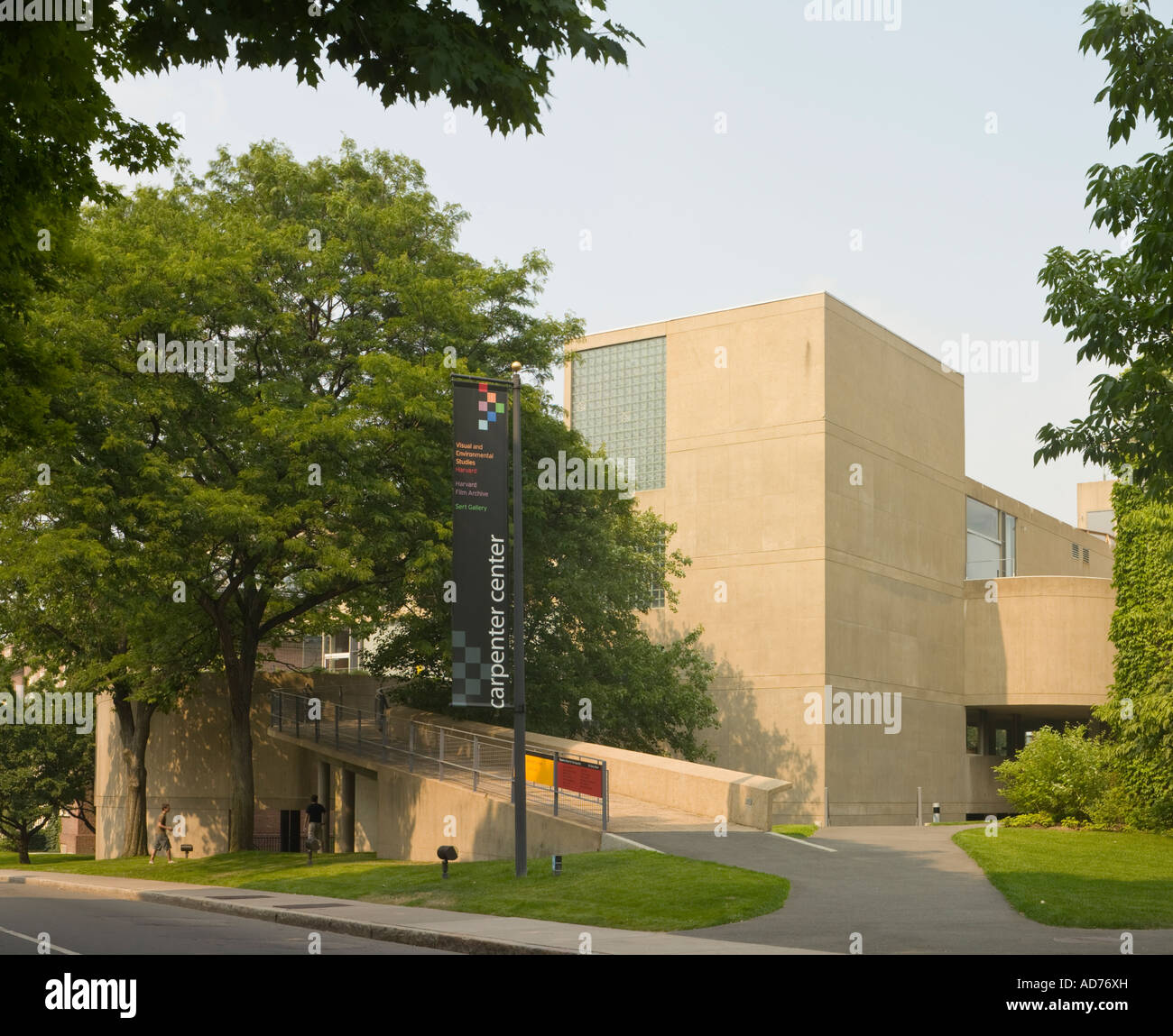 Carpenter Center per le Arti Visive , la Harvard University di Cambridge, Massachusetts, STATI UNITI D'AMERICA Foto Stock