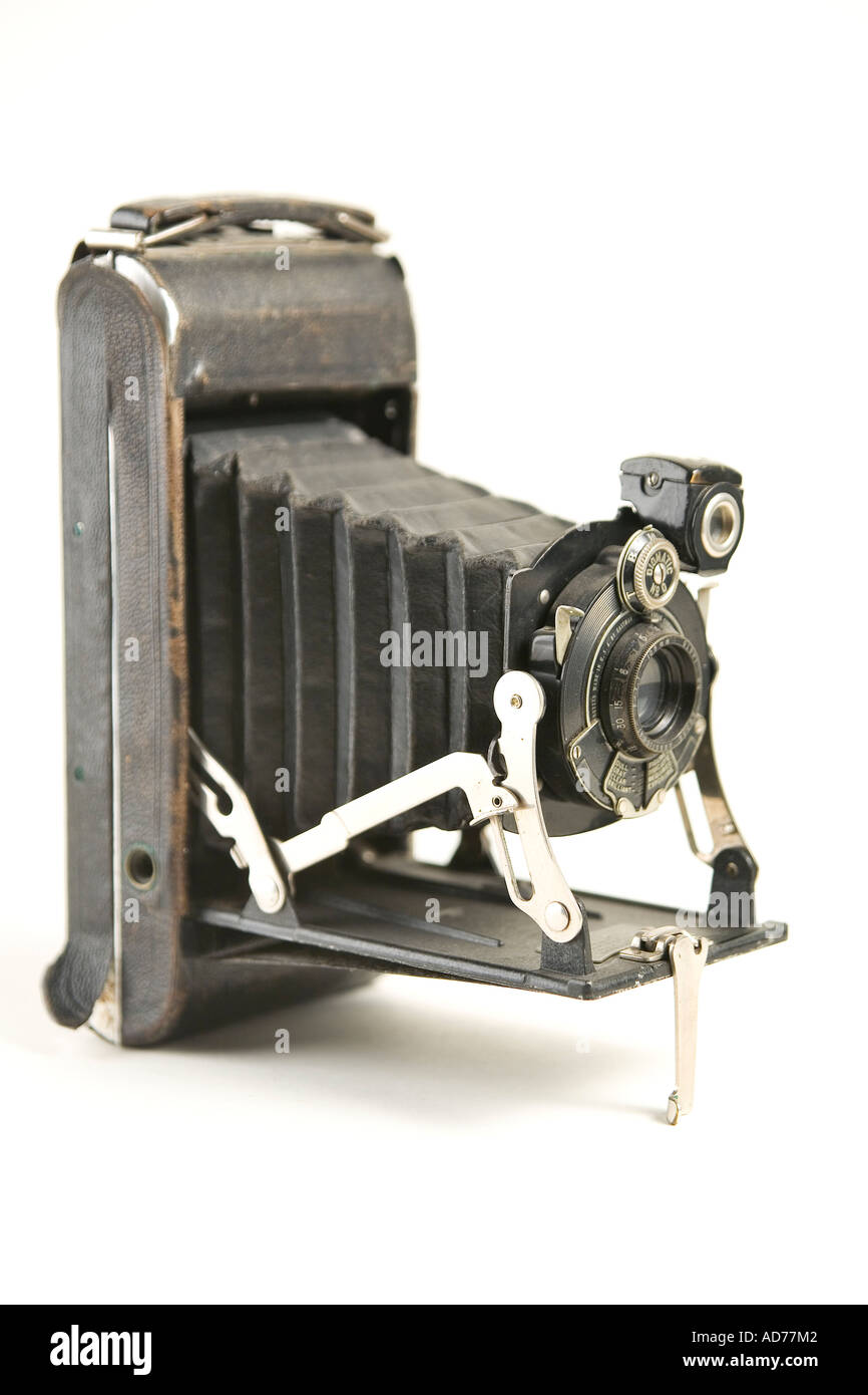 Vecchia macchina fotografica (kodak diomatic) Foto Stock
