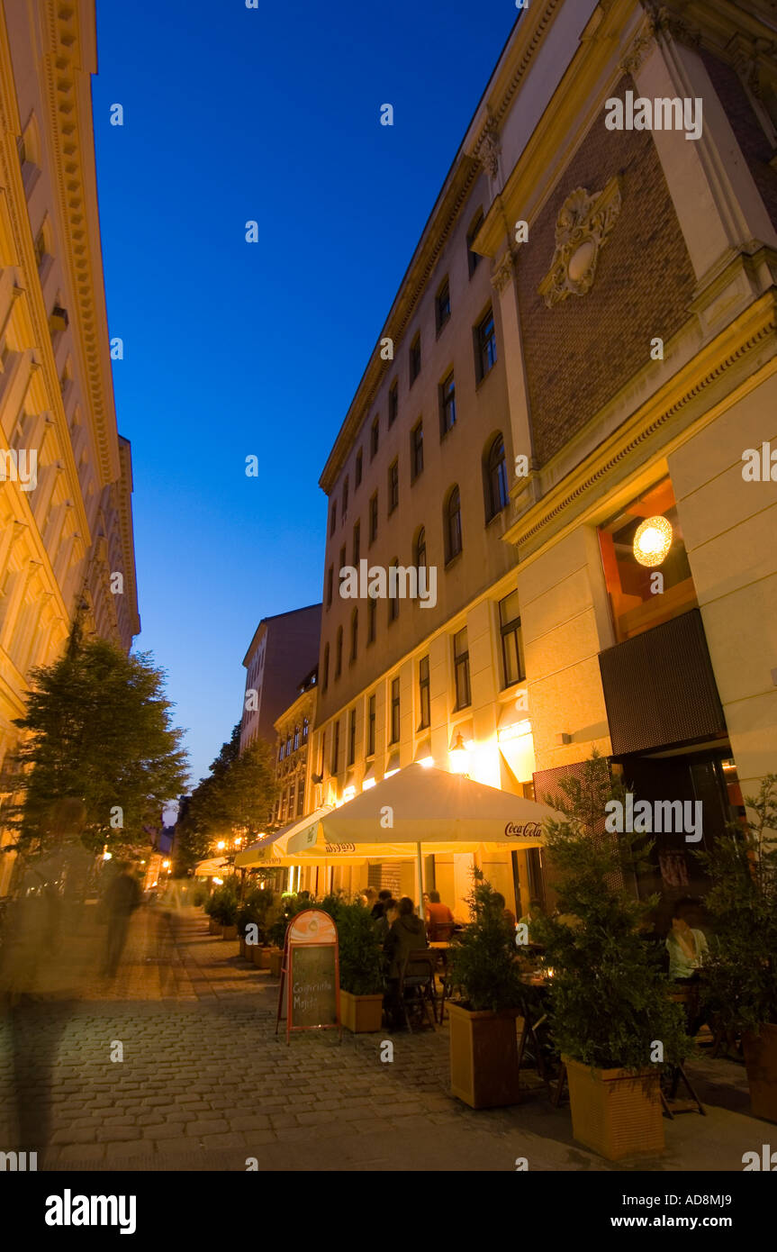 Vienna, Spittelberg, messicano Bar Kulin Foto Stock