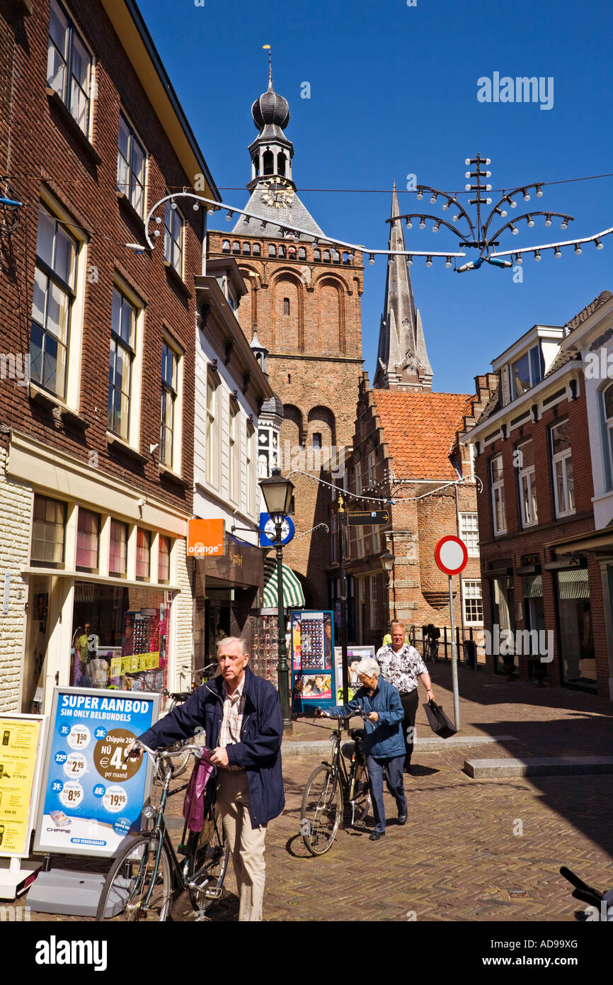 Oude stadspoort binnenpoort a Culemborg Holland Foto Stock