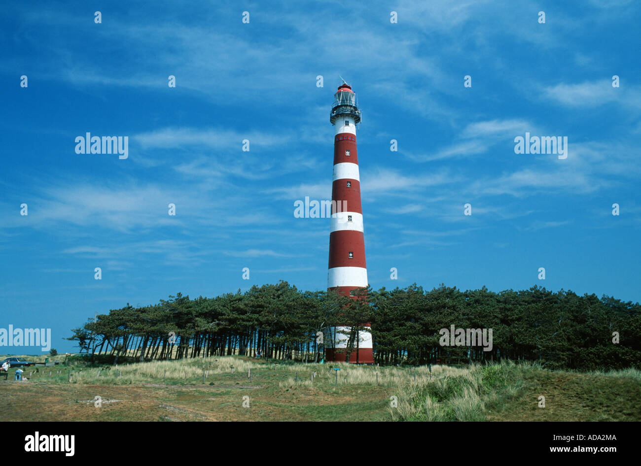 Faro Ameland, Paesi Bassi Foto Stock