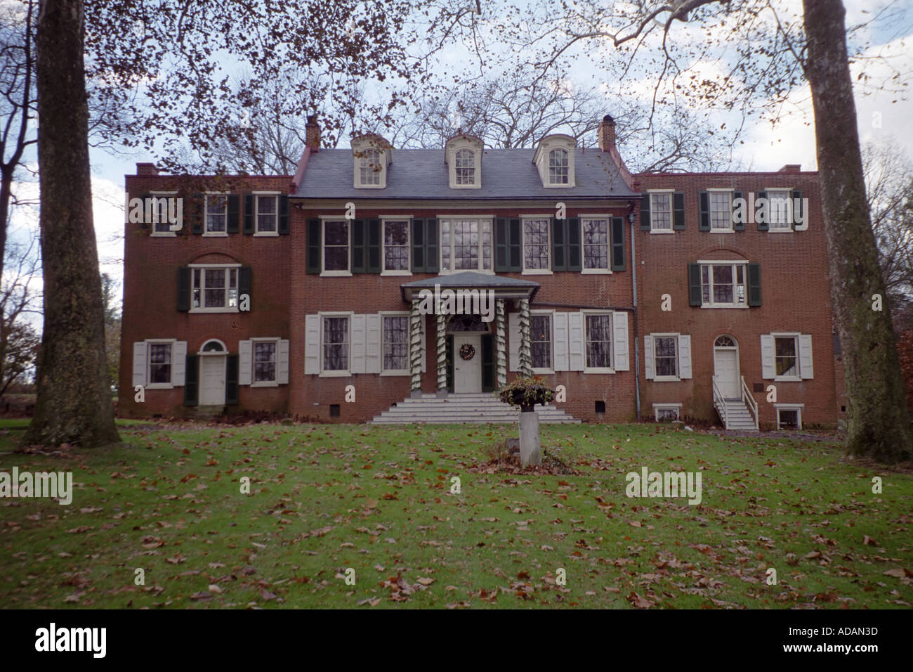 Wheatland casa di James Buchanan quindicesimo Presidente degli Stati Uniti in Lancaster PA Foto Stock