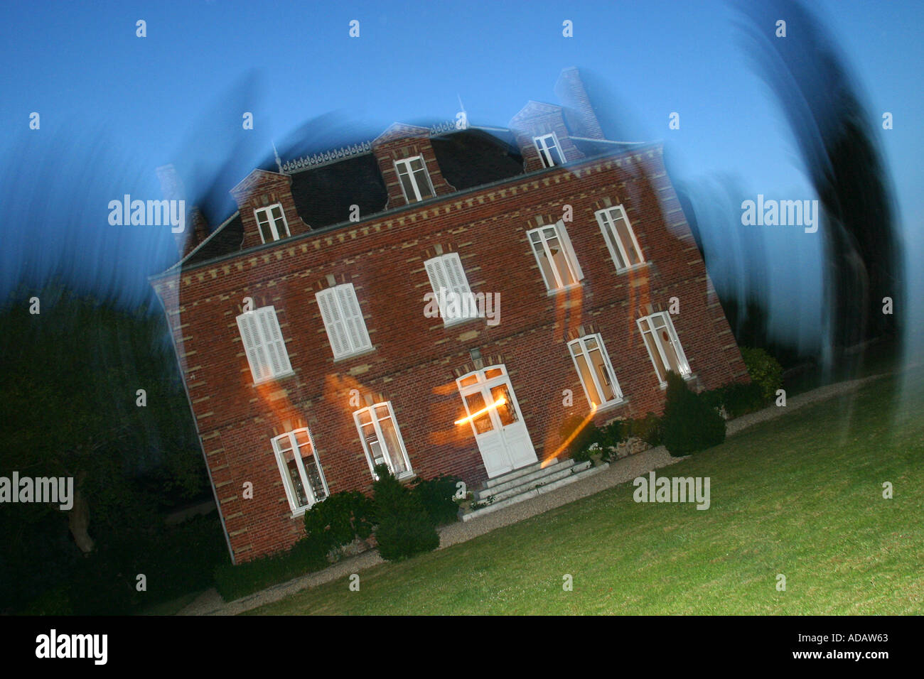 Casa stregata Foto Stock