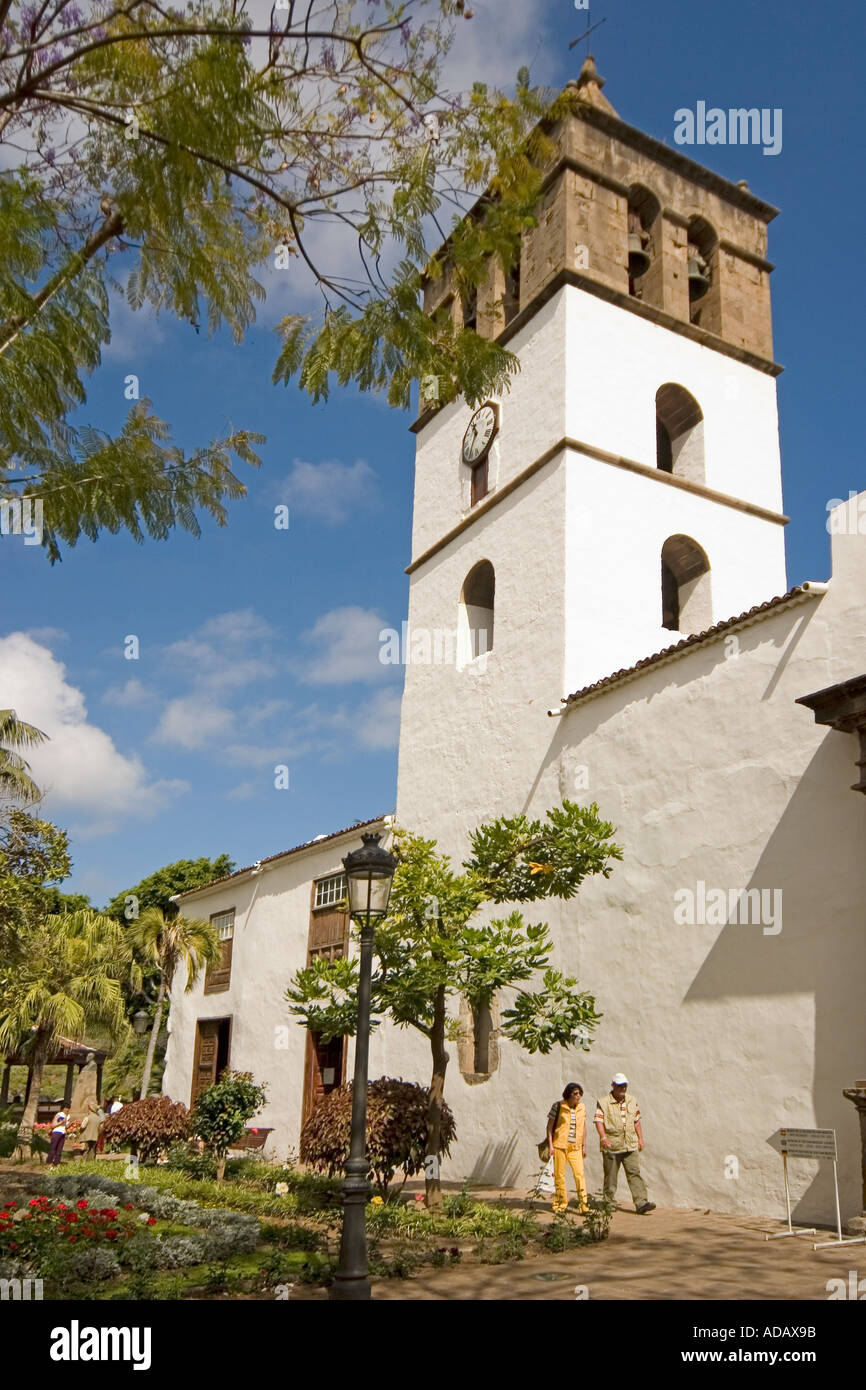 Chiesa in Icod de los Vinos Tenerife Canarie Spagna Foto Stock
