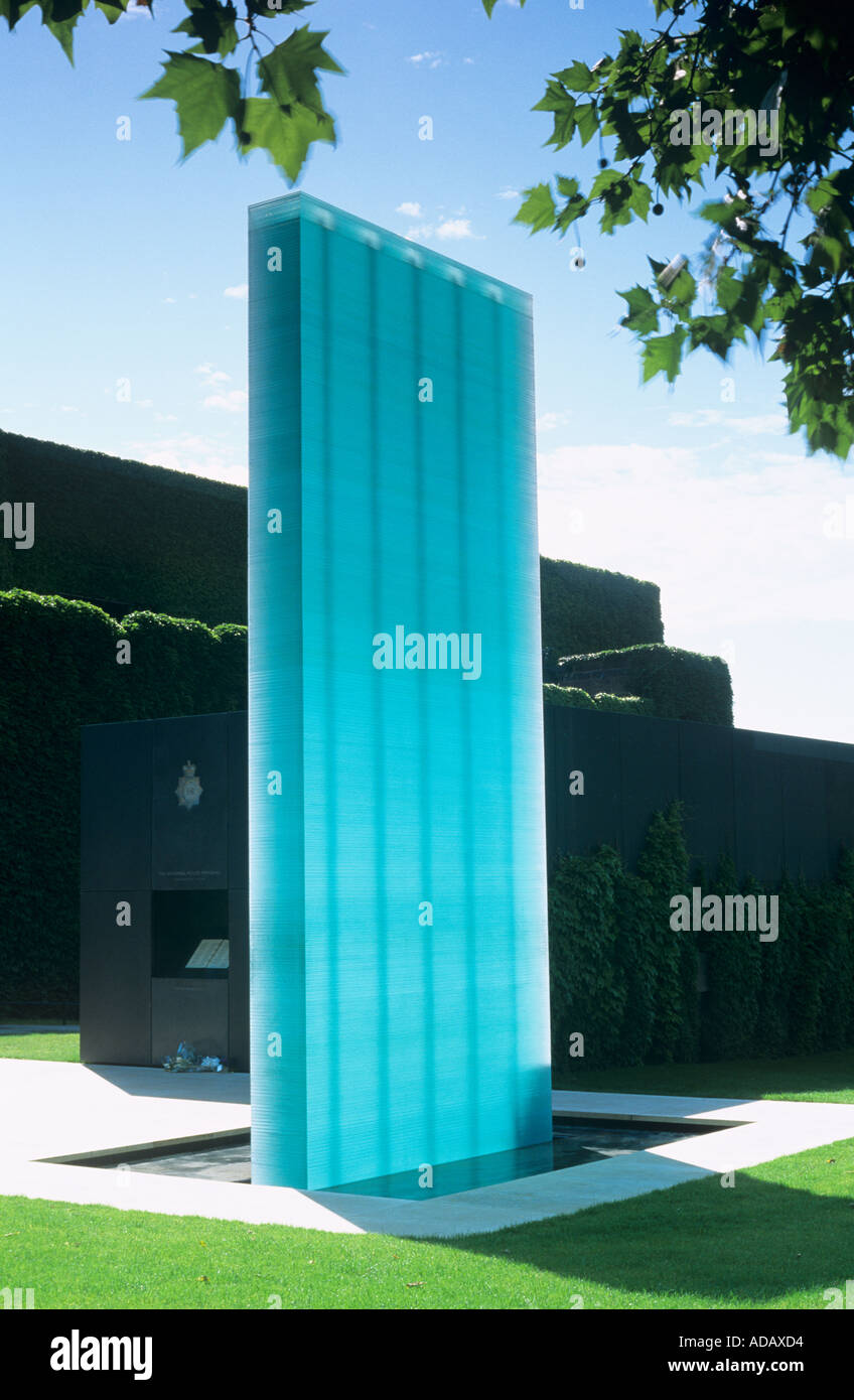 National Police Memorial il Mall London Inghilterra England Regno Unito Foto Stock