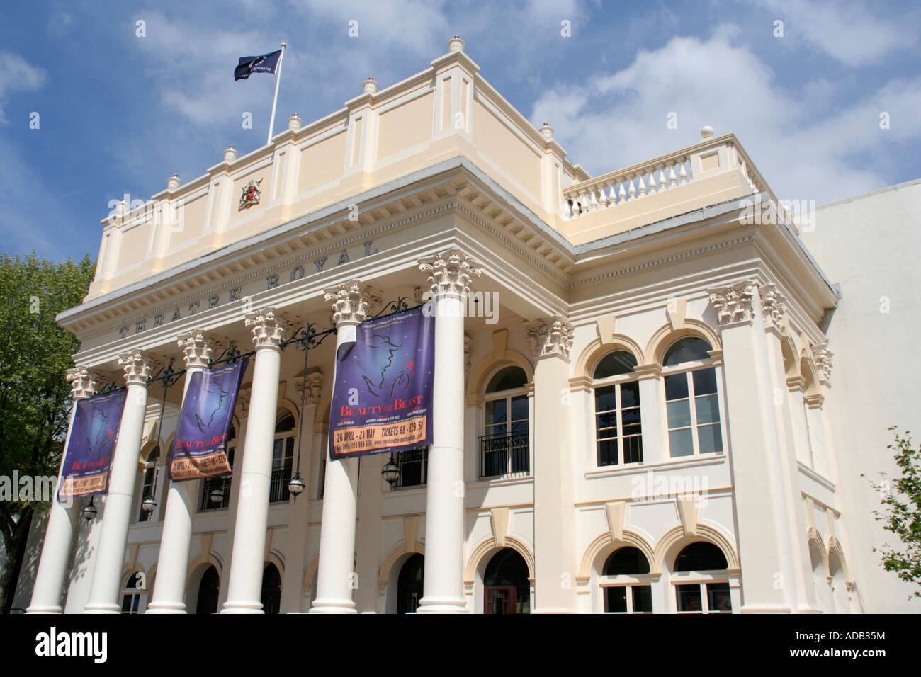 Theatre Royal ingresso nottingham city centre nottinghamshire England Regno unito Gb Foto Stock