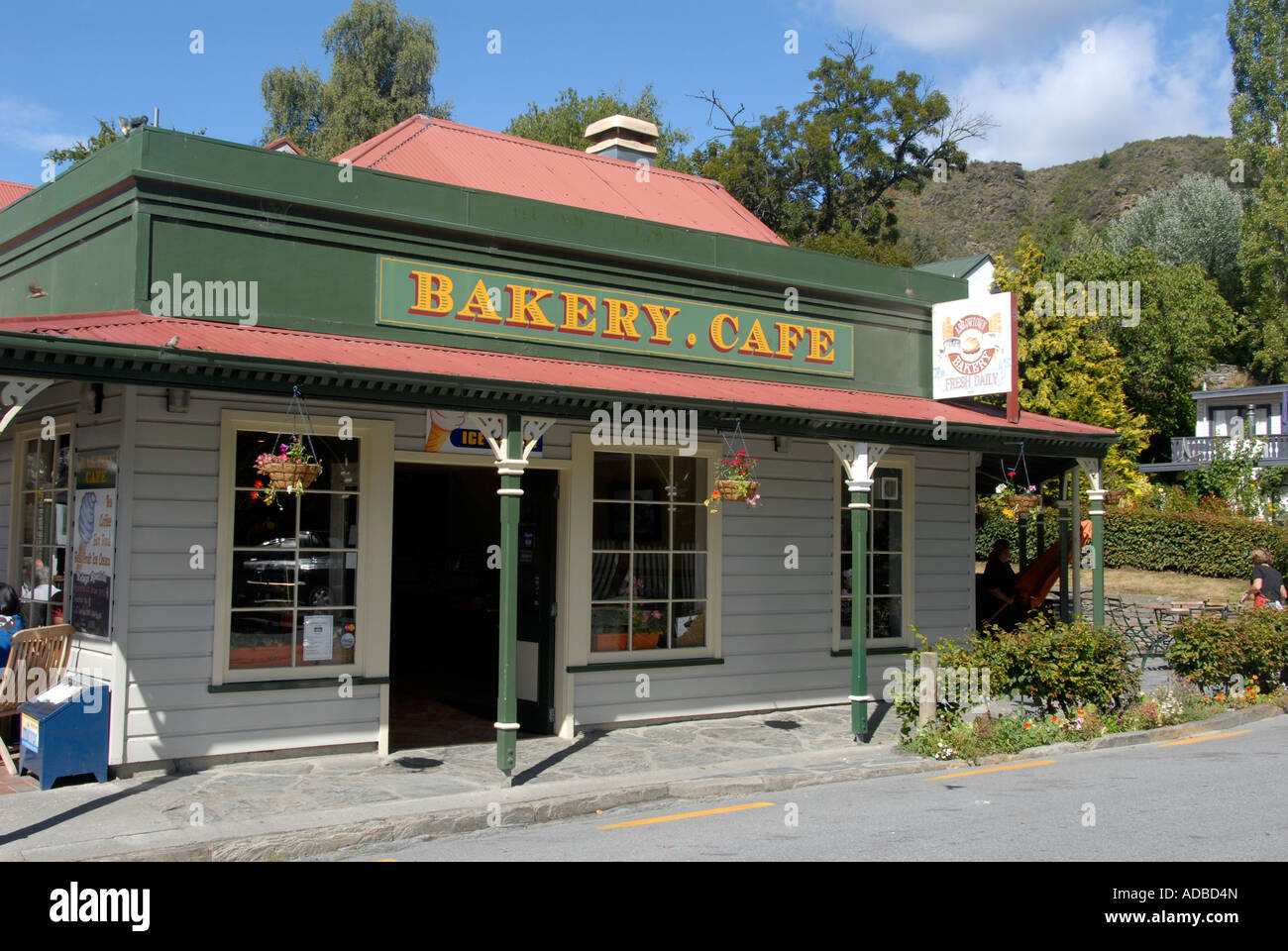 Bakery Cafe Arrowtown Isola del Sud della Nuova Zelanda Foto Stock
