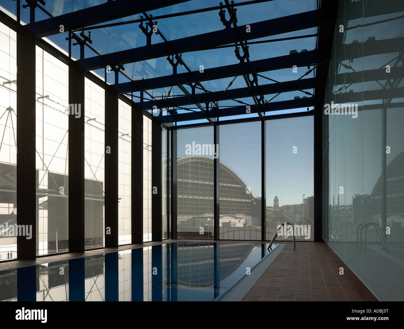 Hilton Hotel Tower, 303 Deansgate, Manchester. Foto Stock