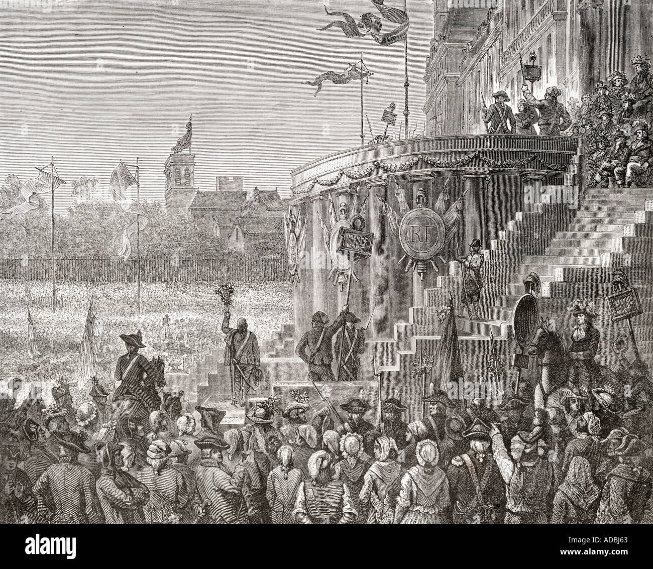 Celebrazione dell'Essere Supremo Foto Stock