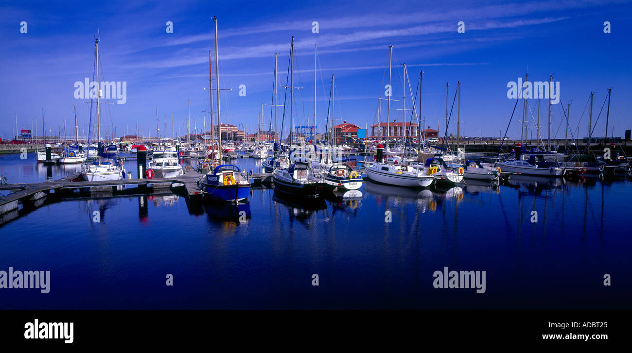 Hartlepool Marina Foto Stock