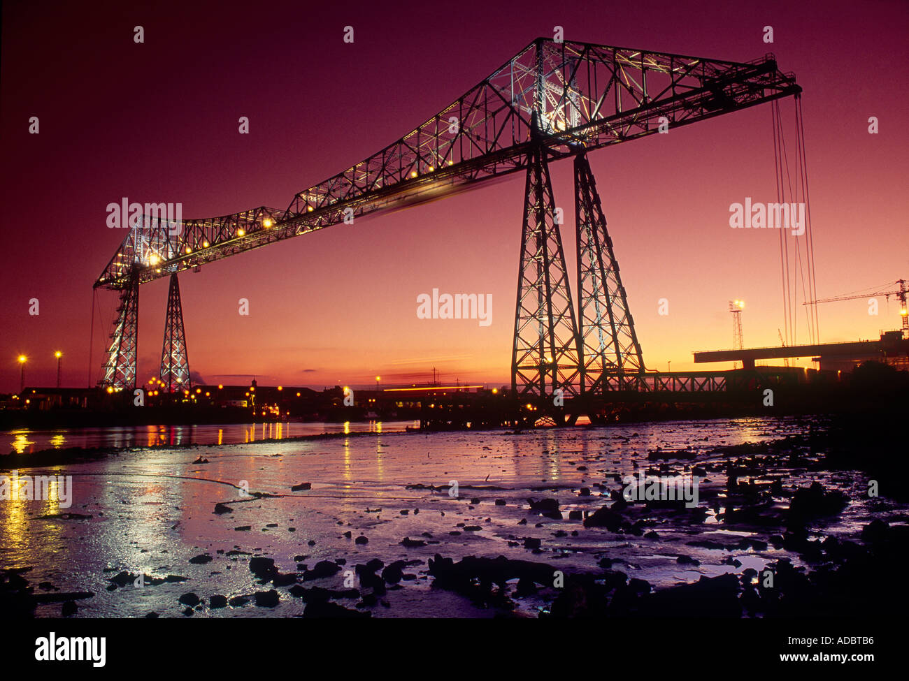 Transporter Bridge Middlesbrough Foto Stock