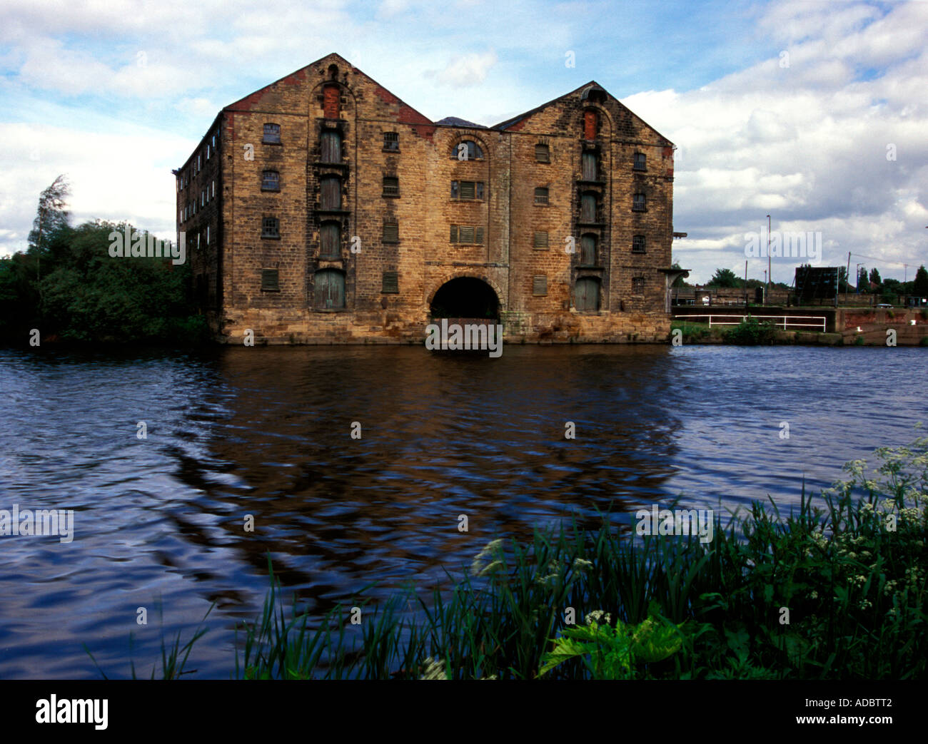 La Calder e Hebble Magazzino di navigazione, Wakefield, West Yorkshire, Inghilterra, Regno Unito. Foto Stock