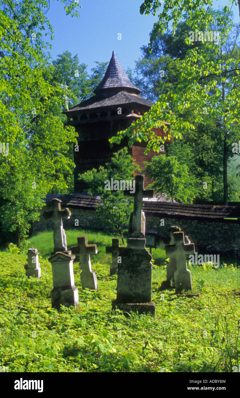 La chiesa greco-cattolica in radruz - Polonia paesaggio Foto Stock