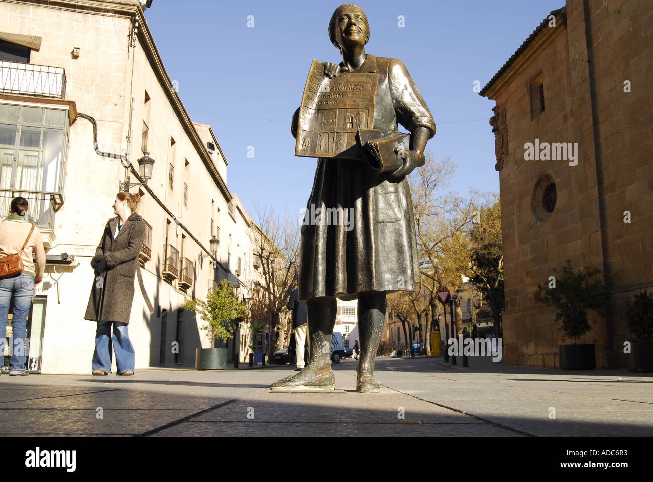 Centro storico della città a Caceres, Spagna. Foto Stock