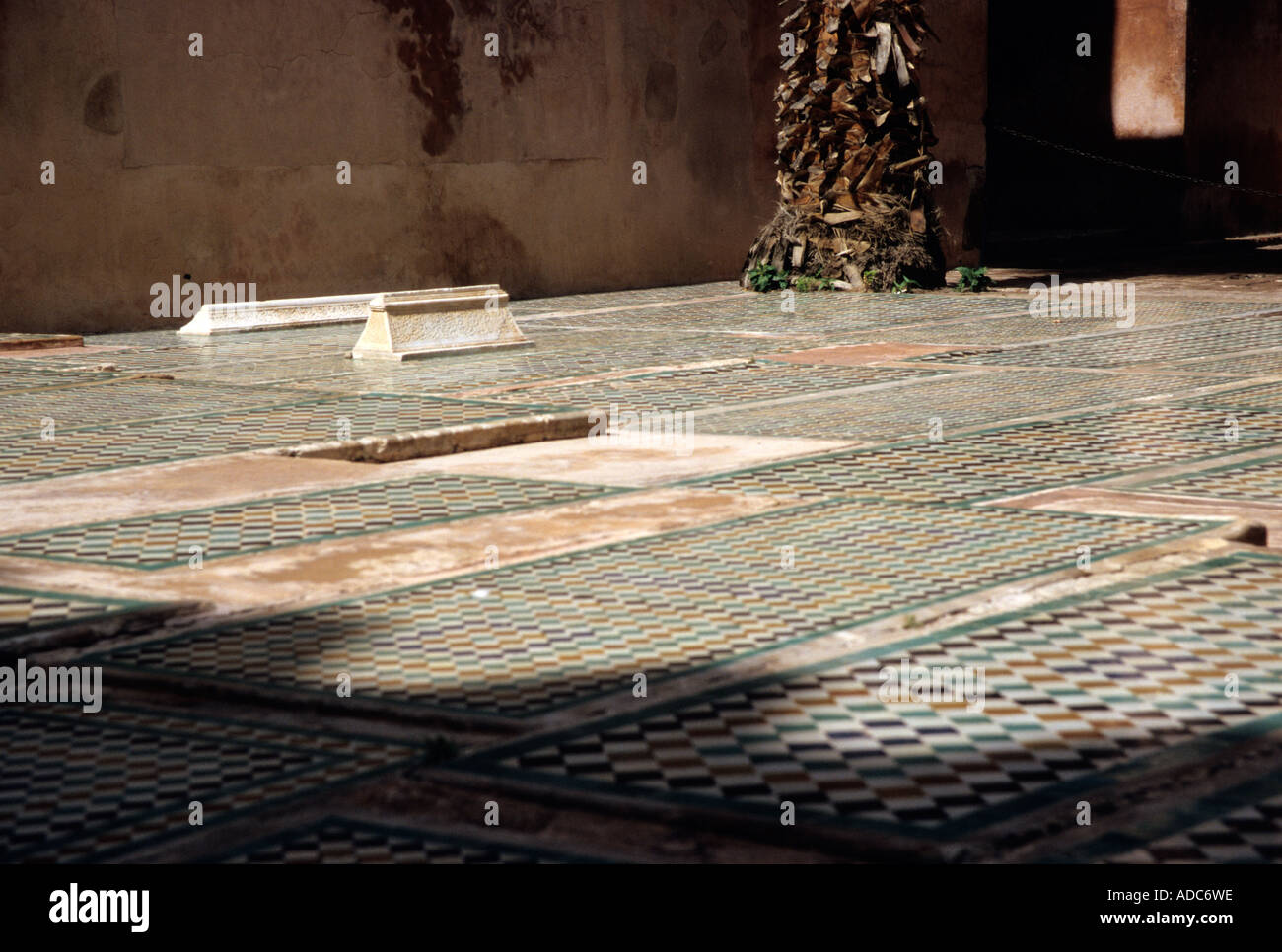 Le Tombe Saadiane, Marrakech, Marocco Foto Stock