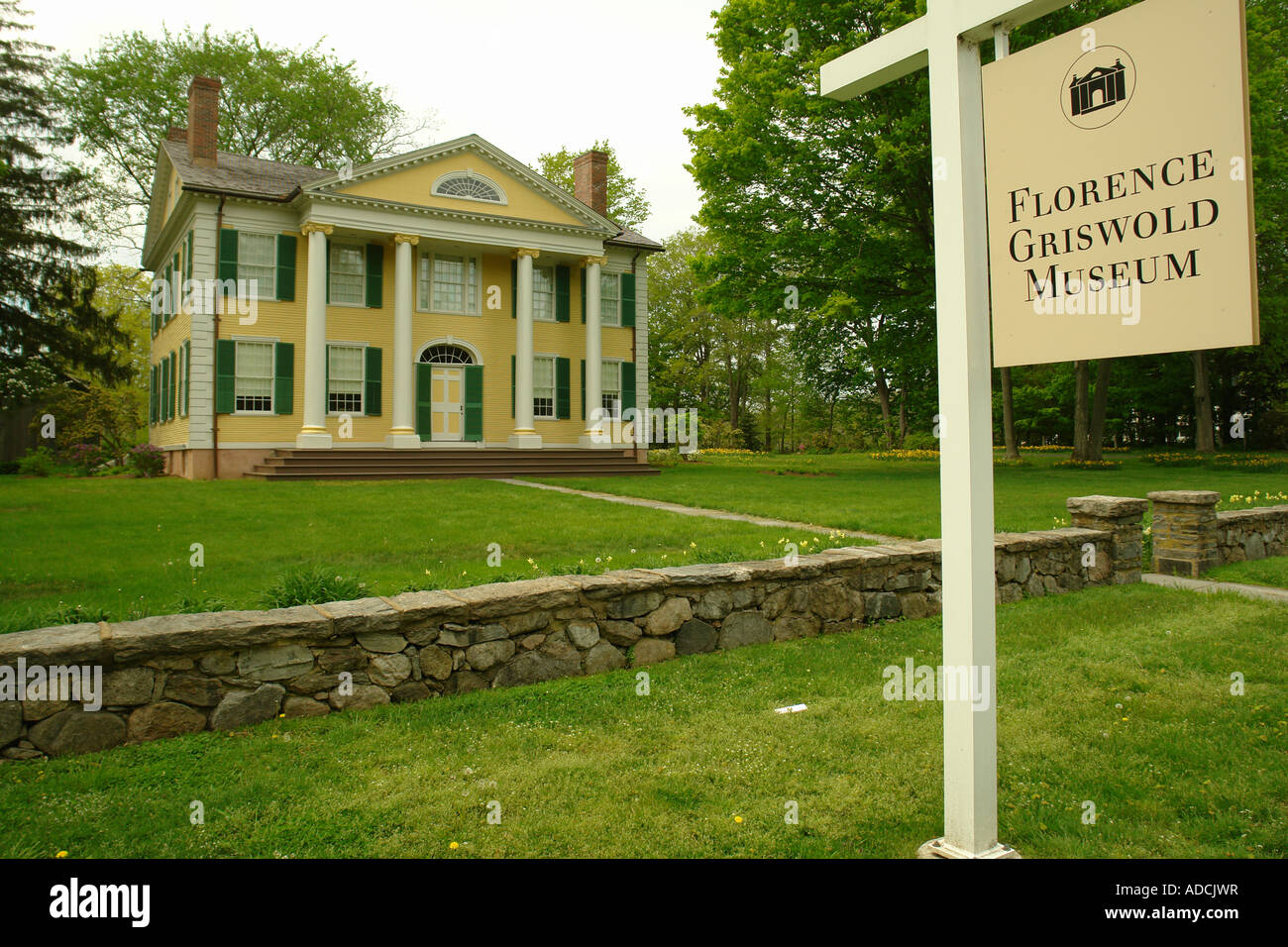 AJD58411, Old Lyme, CT, Connecticut, Firenze Griswold Museum Foto Stock