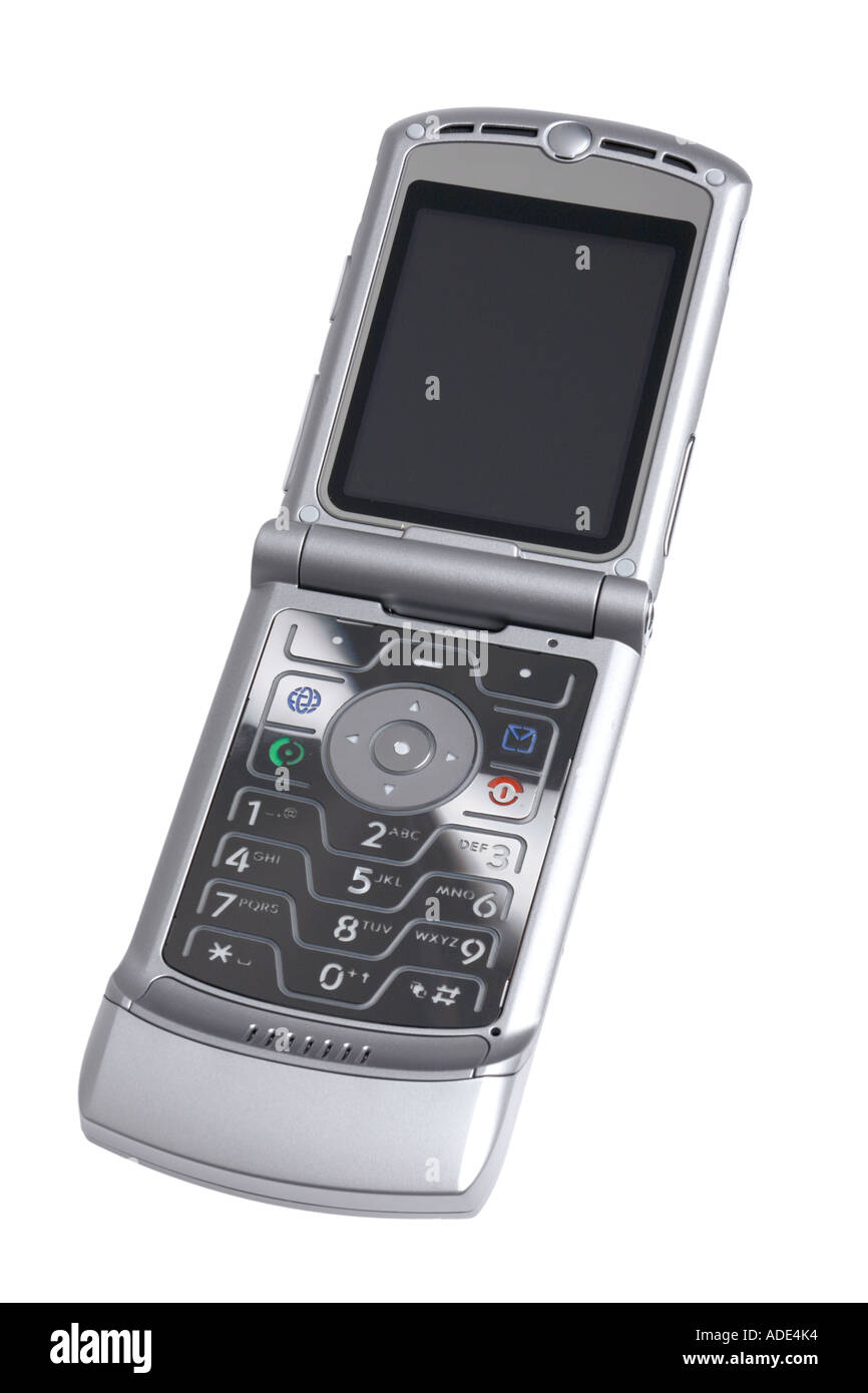 Telefono cellulare con display LCD Foto Stock