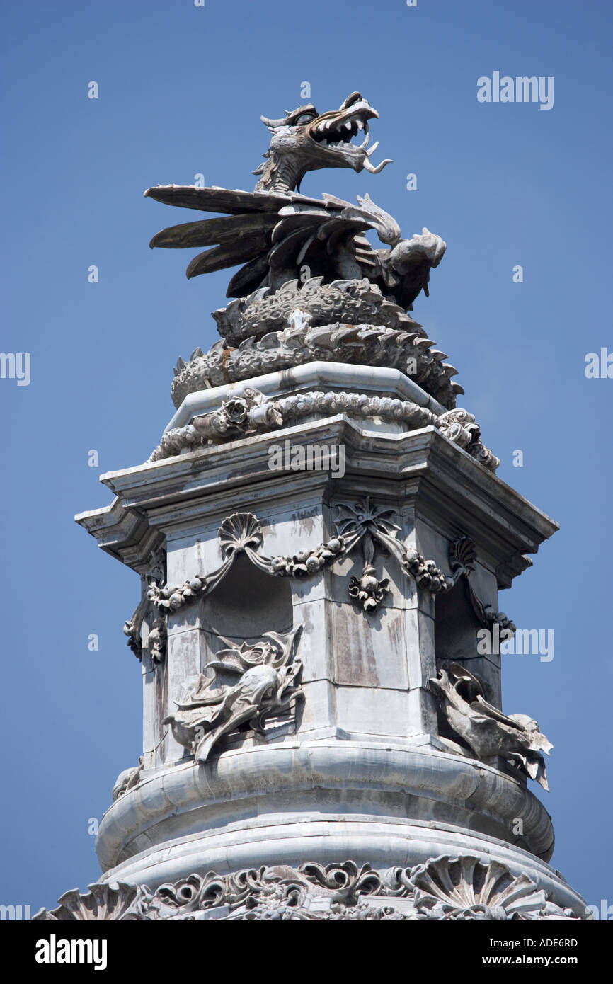 Il Galles Cardiff City Hall dettaglio del tetto Foto Stock