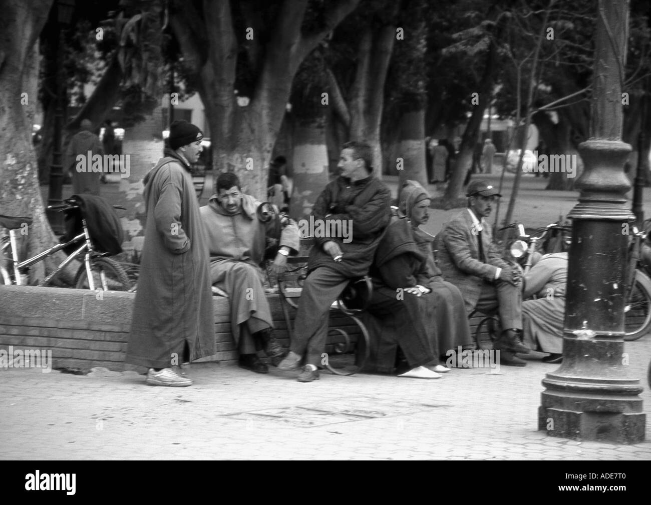 Marrakech Marrakech città rossa a sudovest del Marocco Maghrebian del Maghreb arabo berbero arabo marocchino Africa del Nord Foto Stock