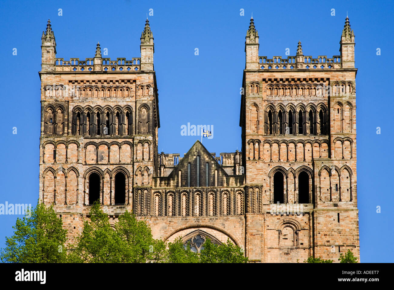 Cattedrale Chiesa di Cristo la Beata Maria Vergine e San Cutberto Durham Inghilterra Foto Stock