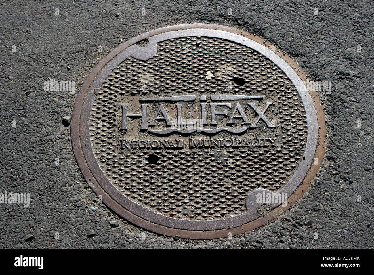 Chiusino sulla strada di città, Halifax, Canada, Nova Scotia, NS, Nord America. Foto di Willy Matheisl Foto Stock