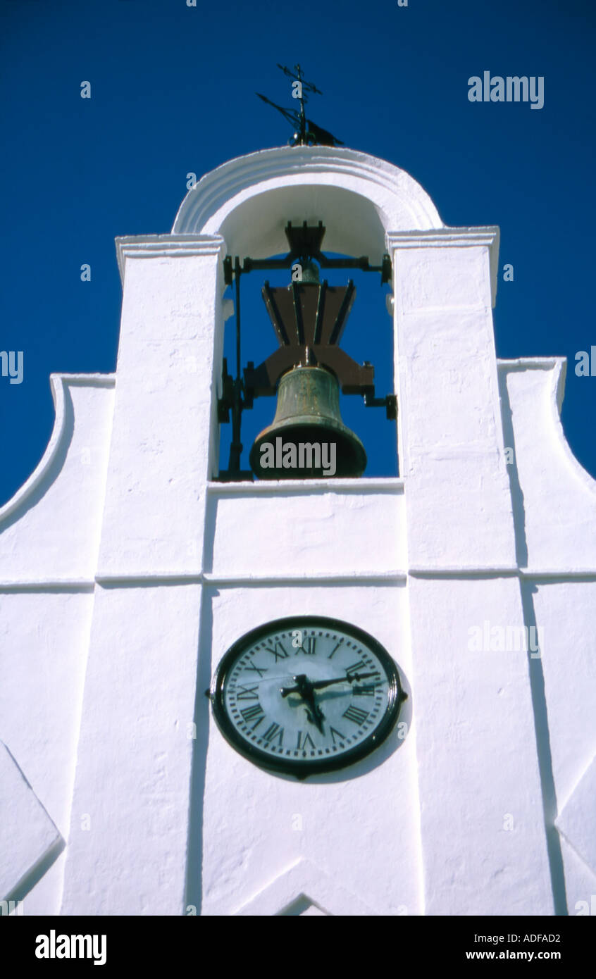 Campanile della chiesa mijas Spagna Foto Stock