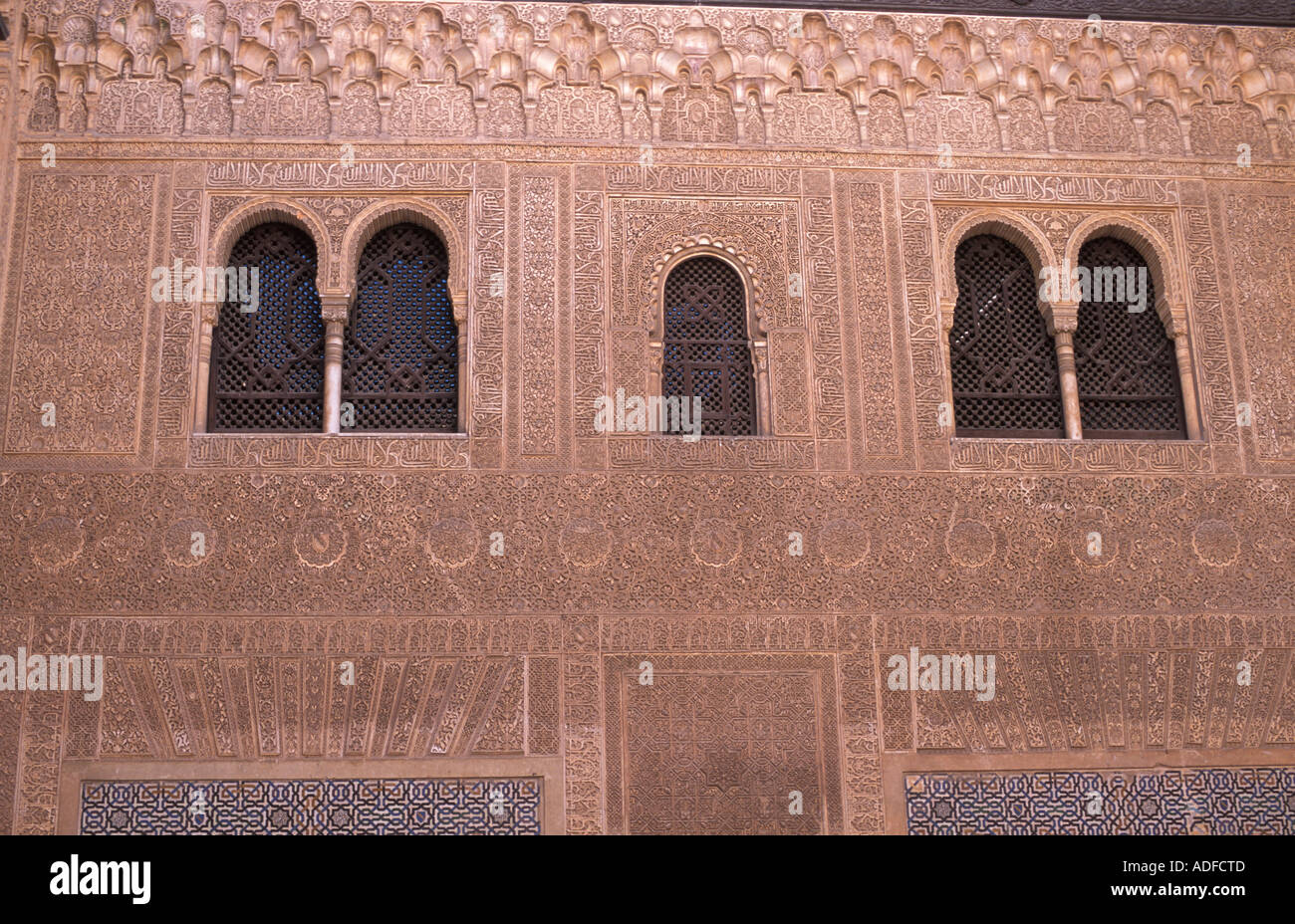 Alhambra di Granada Regione autonoma di Andalusia Spagna Europa Foto Stock