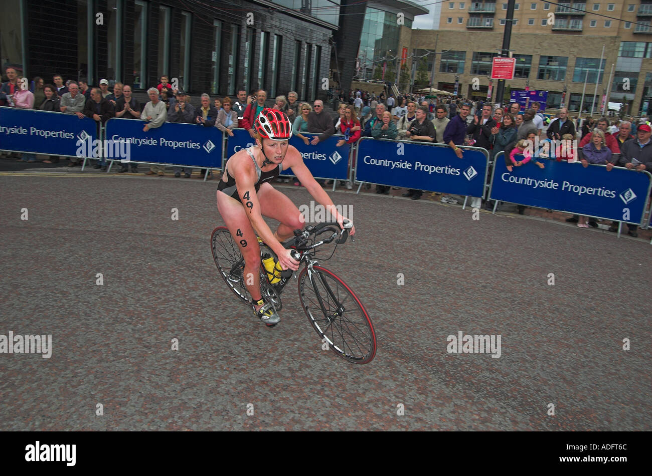 Salford Triathlon Donne Elite 2005 Foto Stock