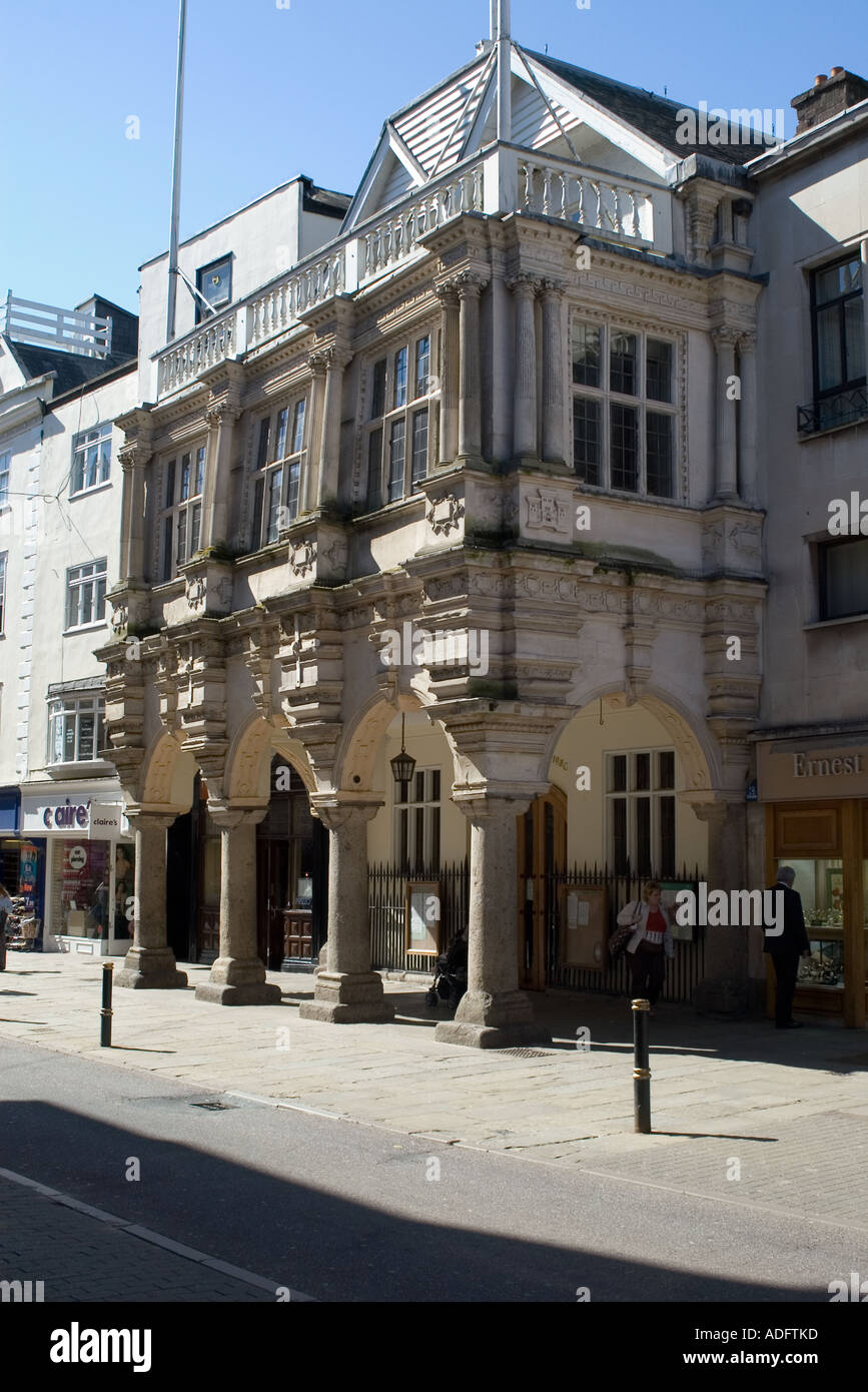 Exeter Guildhall Foto Stock