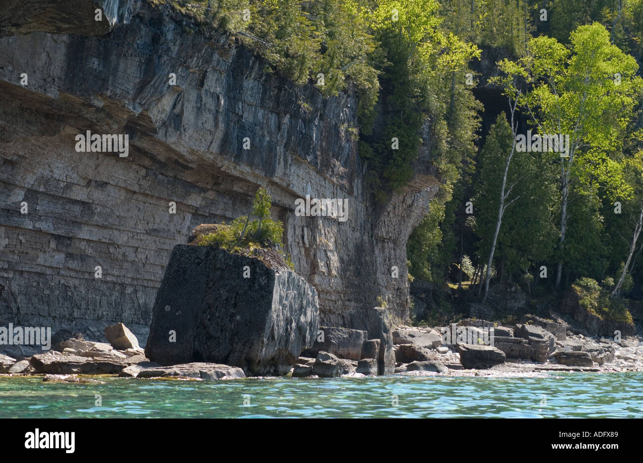 Ontario Natura e paesaggi, Bruce Peninsula Foto Stock