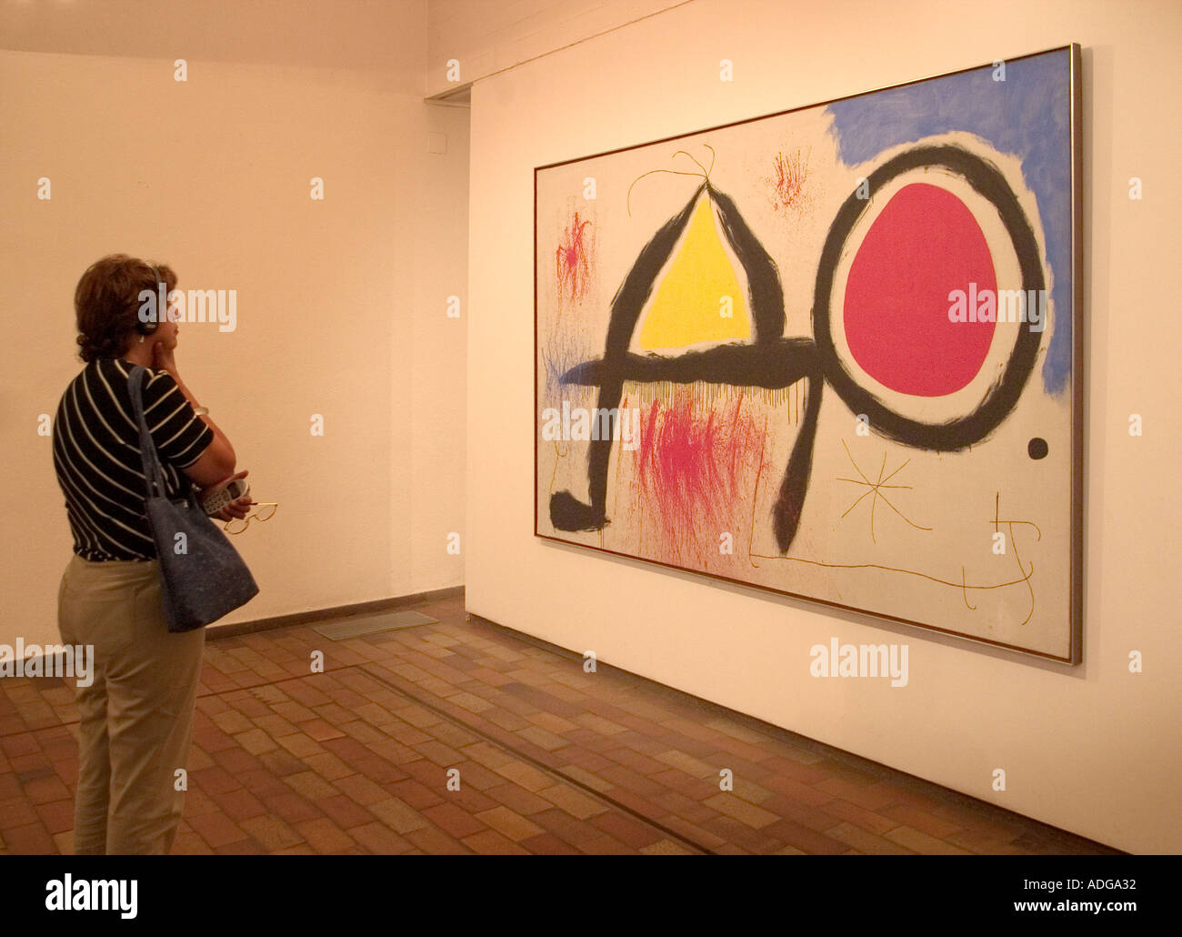 Barcellona Spagna Fundacio Joan Miro Foto Stock
